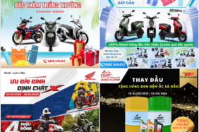 TỔNG HỢP CÁC CHƯƠNG TRÌNH KHUYẾN MÃI THÁNG 05/2025 TẠI HỆ THỐNG XE MÁY DUNG VƯỢNG